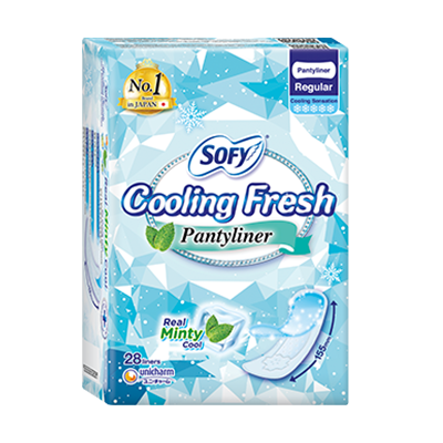 SOFY Cooling Fresh Pantyliner Regular