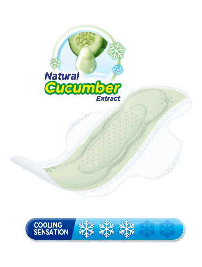SOFY Cooling Fresh Ultra Slim 25cm (Cucumber)