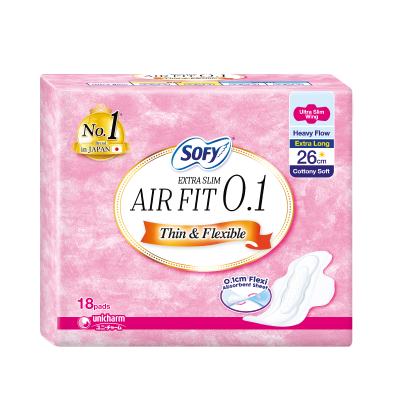 SOFY Air Fit 0.1 Day Ultra Slim 26cm