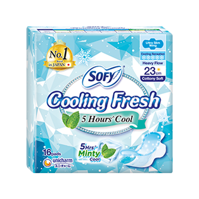 SOFY Cooling Fresh Ultra Slim 23cm