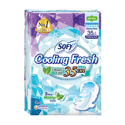 SOFY Cooling Fresh Night 35cm (Mint)