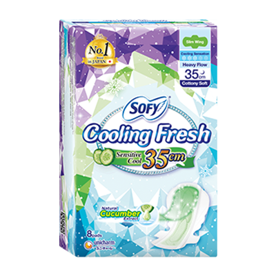 SOFY Cooling Fresh Night 35cm (Cucumber)
